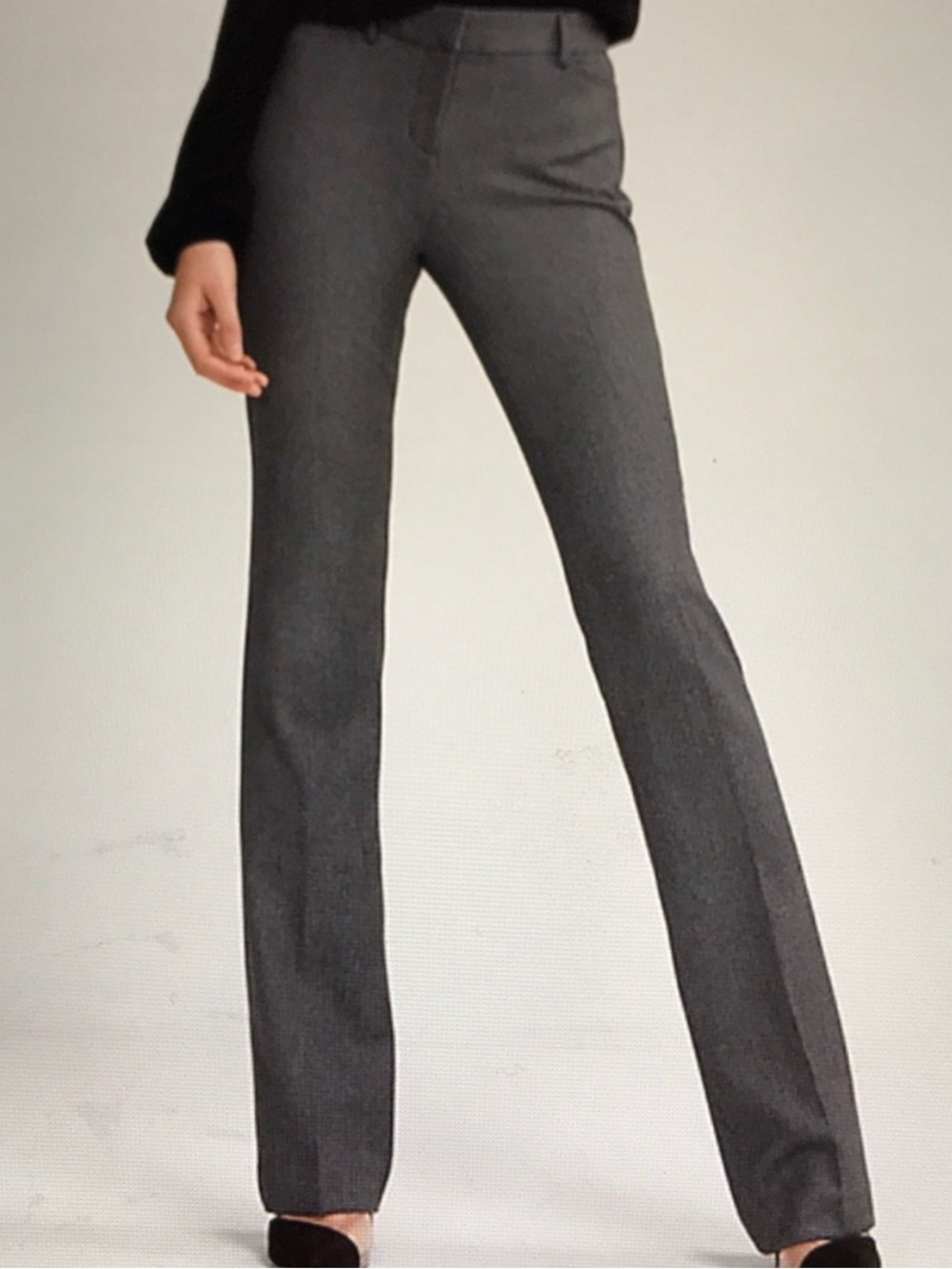 Express Columnist Barely Boot Mid Rise Pants